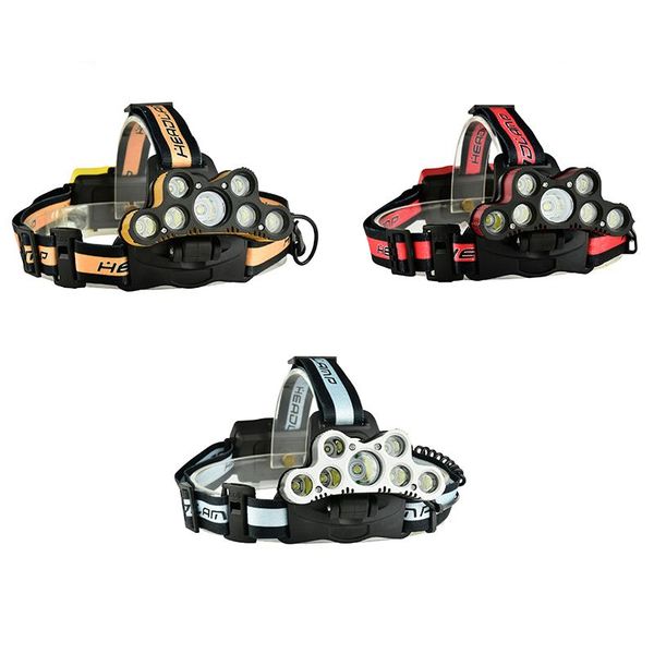 headlamps 7led 6 switch modes 2200 lumens bicycling headlight with sos help whistle bike light 18650 rechargeable fishing hunting
headlamps 7led 6 switch modes 2200 lumens bicycling headlight with sos help whistle bike light 18650 rechargeable fishing hunting
