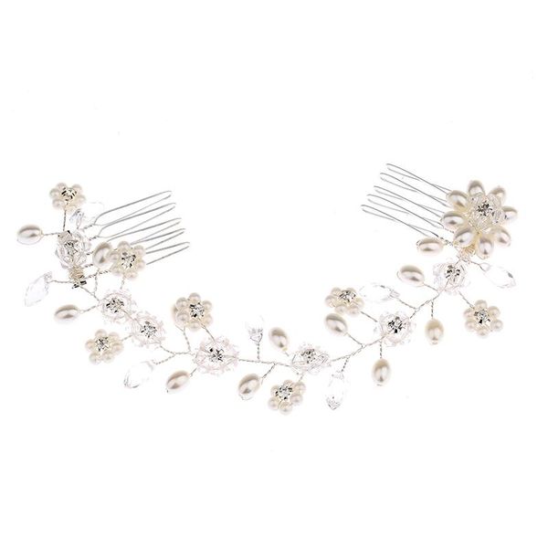 hair clips & barrettes luxury wedding jewelry for bridal pure white flowers pearl comb lengthen headdress hand made women accessories, Golden;silver
hair clips & barrettes luxury wedding jewelry for bridal pure white flowers pearl comb lengthen headdress hand made women accessories, Golden;silver