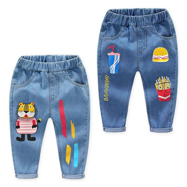 jeans 2021 spring baby boy korean casual print loose denim pants for kids elastic waist trousers, Blue
jeans 2021 spring baby boy korean casual print loose denim pants for kids elastic waist trousers, Blue