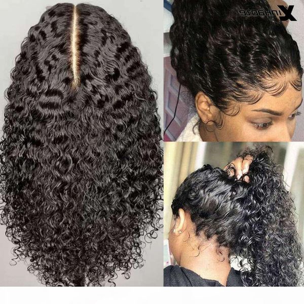 part 13x6x1 lace front human hair wigs for women deep jerry kinky curly glueless brazilian remy pre plucked bleached knots, Black;brown
part 13x6x1 lace front human hair wigs for women deep jerry kinky curly glueless brazilian remy pre plucked bleached knots, Black;brown