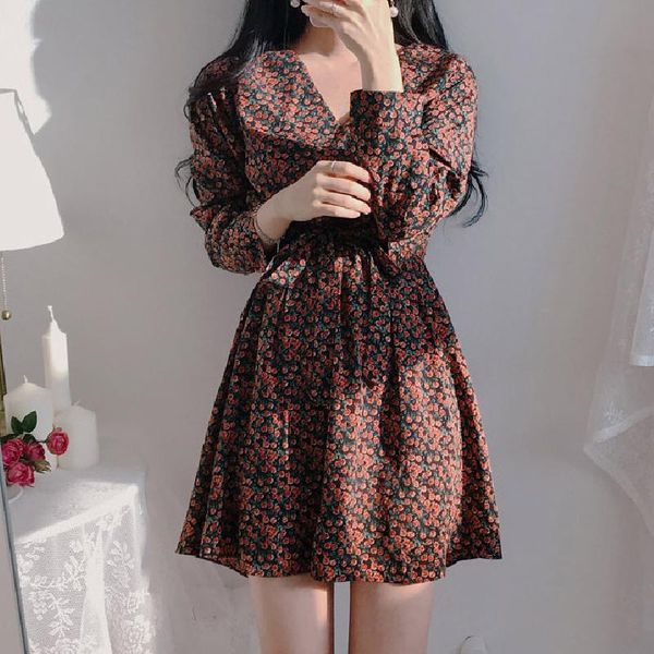 casual dresses summer women's dress 2021 floral print long evening female vintage maxi party beach women fall light prom, Black;gray
casual dresses summer women's dress 2021 floral print long evening female vintage maxi party beach women fall light prom, Black;gray