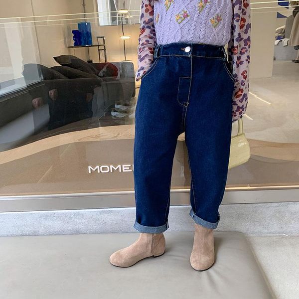 jeans 2021 spring children's wear men's and women's casual baby radish pants 2-77, Blue
jeans 2021 spring children's wear men's and women's casual baby radish pants 2-77, Blue