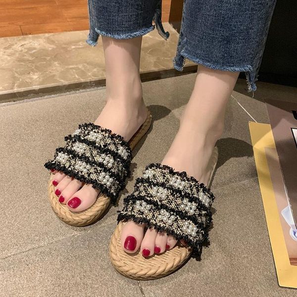 slippers fashion 2021 women's summer peal flip flops non-slip flat beach shoes d2#2, Black
slippers fashion 2021 women's summer peal flip flops non-slip flat beach shoes d2#2, Black