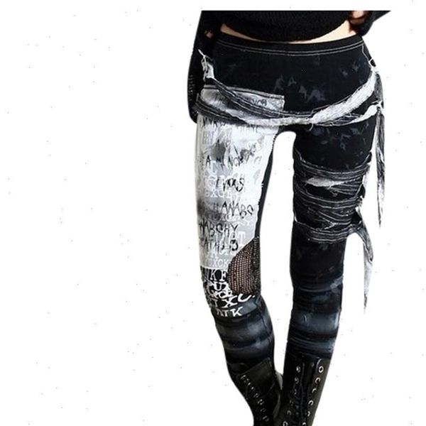 leggings sport women fitness punk ultra gathered pants gothic rocker distressed punk tie gym leggings women high waist 38, Black
leggings sport women fitness punk ultra gathered pants gothic rocker distressed punk tie gym leggings women high waist 38, Black