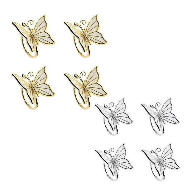 napkin rings butterfly set of 4 for family gathering, dinner, wedding decoration, christmas, table decoration
napkin rings butterfly set of 4 for family gathering, dinner, wedding decoration, christmas, table decoration