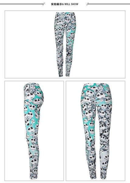 women's leggings 2021 digital printing underpants european and u.s.a specter elastic tight slacks blue grey gradual change colour, Black
women's leggings 2021 digital printing underpants european and u.s.a specter elastic tight slacks blue grey gradual change colour, Black