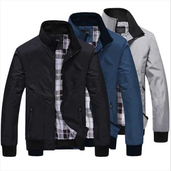 men's jackets 2021 spring autumn jacket bomber stand-up collar solid color thin slim tooling zipper pocket, Black;brown
men's jackets 2021 spring autumn jacket bomber stand-up collar solid color thin slim tooling zipper pocket, Black;brown