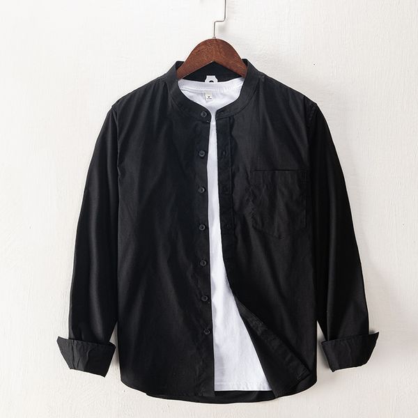 2021 100% cotton style black collar solid brand casual men's shirts fashion male shirt u4zm
2021 100% cotton style black collar solid brand casual men's shirts fashion male shirt u4zm