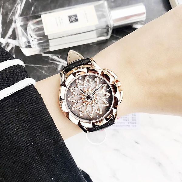 wristwatches style fashion dress ladies watch korean running diamond stone flower pattern female quartz, Slivery;brown
wristwatches style fashion dress ladies watch korean running diamond stone flower pattern female quartz, Slivery;brown