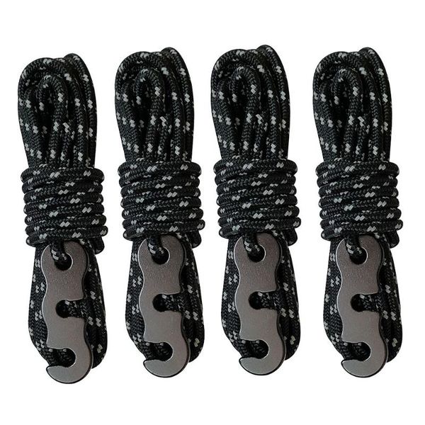 outdoor gadgets 4pcs reflective paracord camping tent wind rope 3mm sun shelter awning with aluminum alloy 4 holes buckle adjuster
outdoor gadgets 4pcs reflective paracord camping tent wind rope 3mm sun shelter awning with aluminum alloy 4 holes buckle adjuster