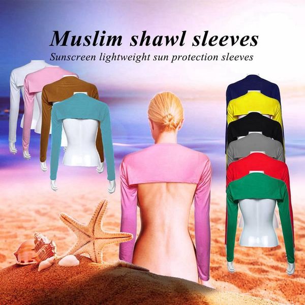 elbow & knee pads black muslim shawl sleeve modal anti-lensing sunscreen with bottom dress sun, Black;gray
elbow & knee pads black muslim shawl sleeve modal anti-lensing sunscreen with bottom dress sun, Black;gray