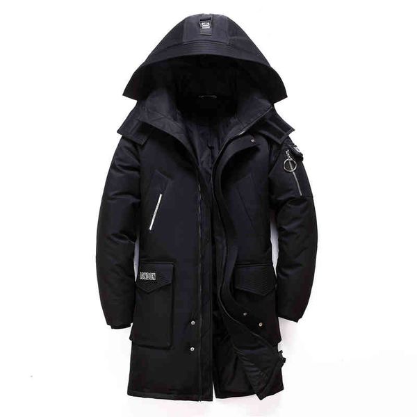 2021 winter new men's long white duck down et fashion hooded thick warm coat male big red blue black brand cloth
2021 winter new men's long white duck down et fashion hooded thick warm coat male big red blue black brand cloth