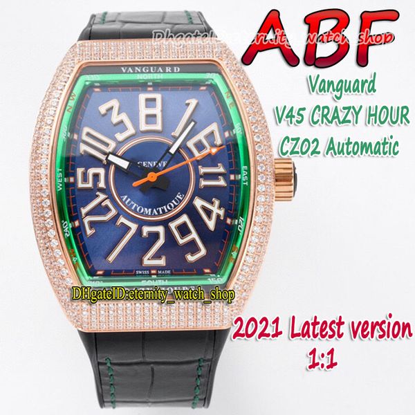 vanguard watch abf new crazy hour v45 cz02 automatic mechanical 3d art deco arabic dial mens watch diamonds inlaid iced out case eternity wa, Slivery;golden
vanguard watch abf new crazy hour v45 cz02 automatic mechanical 3d art deco arabic dial mens watch diamonds inlaid iced out case eternity wa, Slivery;golden