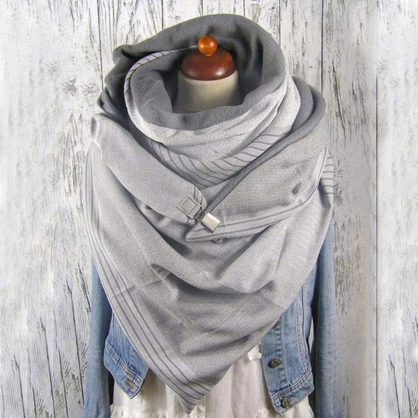 scarves fashion winter women scarf print thickened warm button soft vintage casual wrap shawls for and men, Blue;gray
scarves fashion winter women scarf print thickened warm button soft vintage casual wrap shawls for and men, Blue;gray