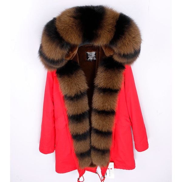 maomaokong natural fox large fur collar jacket winter women real fox fur collar loose long parka streetwear outerwear new korean 201014, Black
maomaokong natural fox large fur collar jacket winter women real fox fur collar loose long parka streetwear outerwear new korean 201014, Black