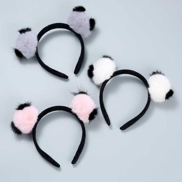 net red same cat panda sweet hair card cute girl ball headband girl's ear headband diy hair accessories women hairband headwear, Slivery;white
net red same cat panda sweet hair card cute girl ball headband girl's ear headband diy hair accessories women hairband headwear, Slivery;white