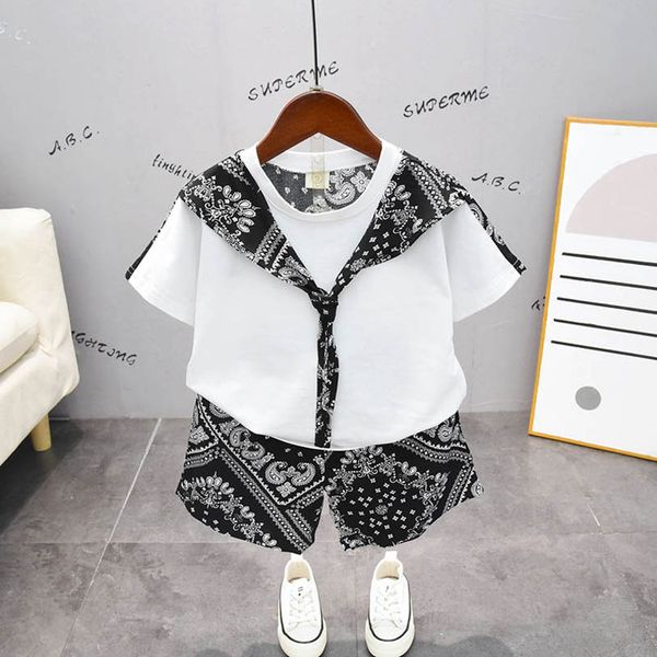 boys clothing sets kids suits children outfit baby clothes summer cotton short sleeve t-shirts shorts pants 2pcs b7060, White
boys clothing sets kids suits children outfit baby clothes summer cotton short sleeve t-shirts shorts pants 2pcs b7060, White