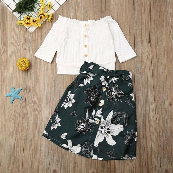 clothing sets baby & children's 1-6years kid girl outfits 2pcs solid off shoulder knitted floral skirts clothes set sunsuit, White
clothing sets baby & children's 1-6years kid girl outfits 2pcs solid off shoulder knitted floral skirts clothes set sunsuit, White