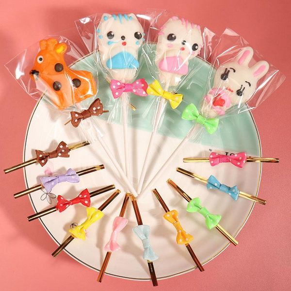 gift wrap 100pcs/pack bowknot metallic twist ties wire for bags candy lollipop baking packaging sealing decoration wedding party
gift wrap 100pcs/pack bowknot metallic twist ties wire for bags candy lollipop baking packaging sealing decoration wedding party
