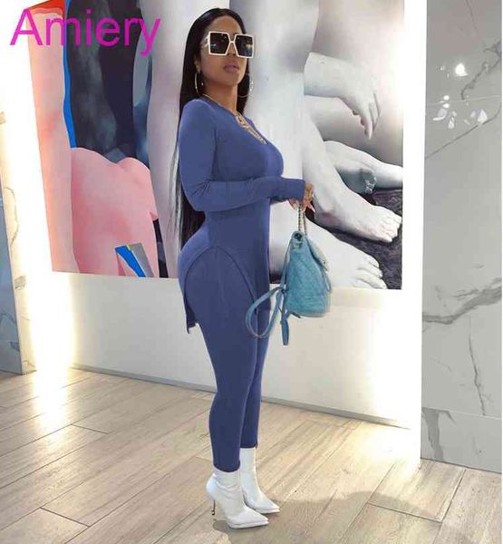 fashion split and long pants matching sets 2021 womens casual outfits clothes two piece set clothing, White
fashion split and long pants matching sets 2021 womens casual outfits clothes two piece set clothing, White