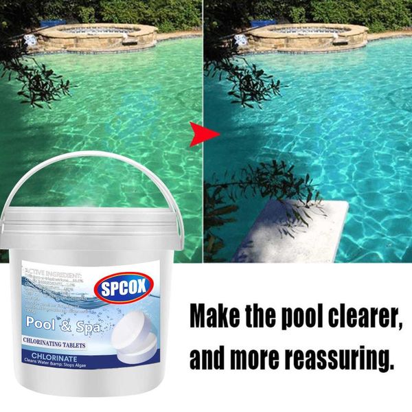 pool & accessories 300pcs cleaning effervescent chlorine tablet home use swimming tablets sanitizing
pool & accessories 300pcs cleaning effervescent chlorine tablet home use swimming tablets sanitizing