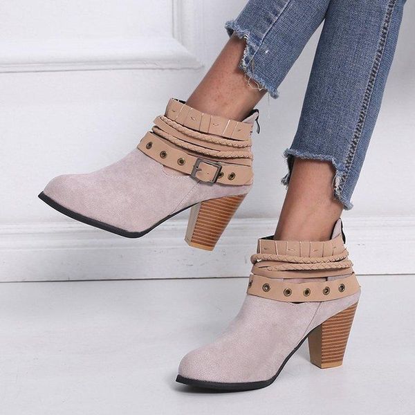 boots winter women's fashion casual shoes suede buckle high heels zipper snow, Black
boots winter women's fashion casual shoes suede buckle high heels zipper snow, Black