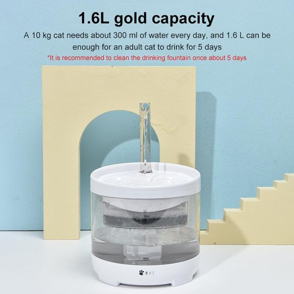 cat bowls & feeders 1.8l water fountain with faucet dog feeder auto pet dispenser electric circulation filter smart sensor drinking bowl
cat bowls & feeders 1.8l water fountain with faucet dog feeder auto pet dispenser electric circulation filter smart sensor drinking bowl