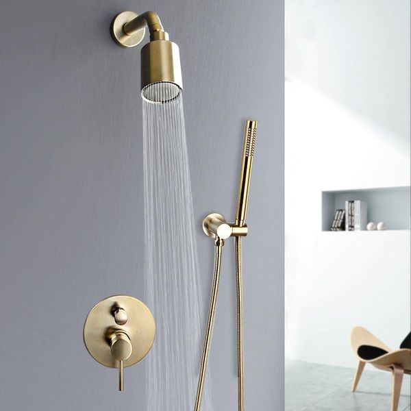 bathroom shower faucet set solid brass & cold spa shower faucet mixer with handheld in-wall type brushed gold/black
bathroom shower faucet set solid brass & cold spa shower faucet mixer with handheld in-wall type brushed gold/black