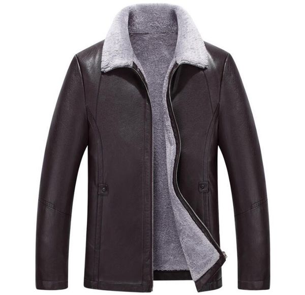 men's fur & faux m-3xl / winter fashion plus velvet thick one large thermal pu jacket, Black
men's fur & faux m-3xl / winter fashion plus velvet thick one large thermal pu jacket, Black