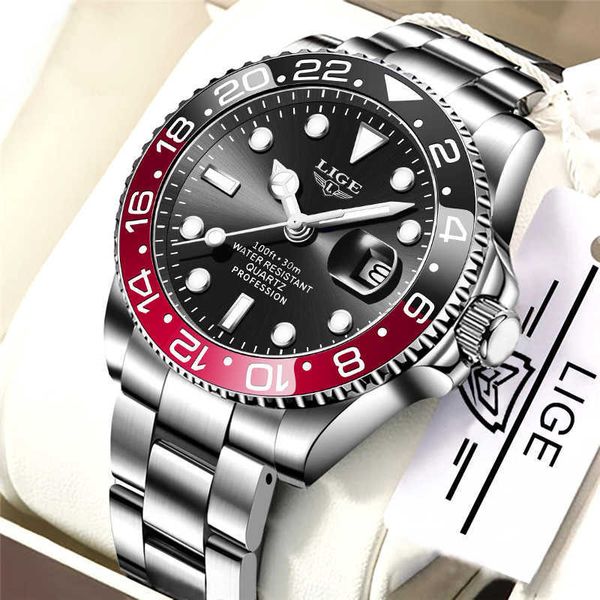 lige brand luxury men watches automatic date watch stainless steel waterproof business sport quartz wristwatch reloj hombre 210728, Slivery;brown
lige brand luxury men watches automatic date watch stainless steel waterproof business sport quartz wristwatch reloj hombre 210728, Slivery;brown