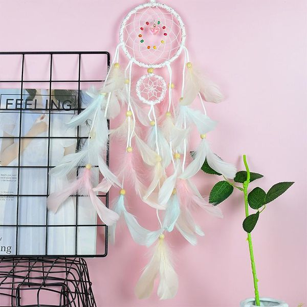 romantic dream catcher wind chimes home hanging craft gift feather dreamcatcher ornament girl bedroom favors decoration supplies
romantic dream catcher wind chimes home hanging craft gift feather dreamcatcher ornament girl bedroom favors decoration supplies