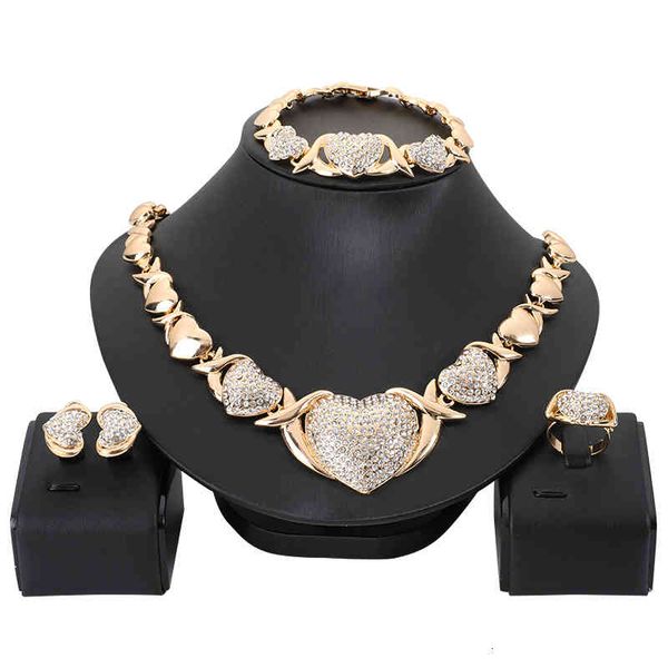 jewelry sets african dubai nigerian bear heart shape crystal necklace set for women italian accessories, Black
jewelry sets african dubai nigerian bear heart shape crystal necklace set for women italian accessories, Black