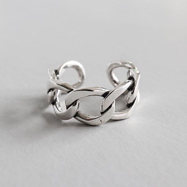 cluster rings 100% real. 925 silver fine jewelry sterling open chain linker geometric long ring band women's j17, Golden;silver
cluster rings 100% real. 925 silver fine jewelry sterling open chain linker geometric long ring band women's j17, Golden;silver