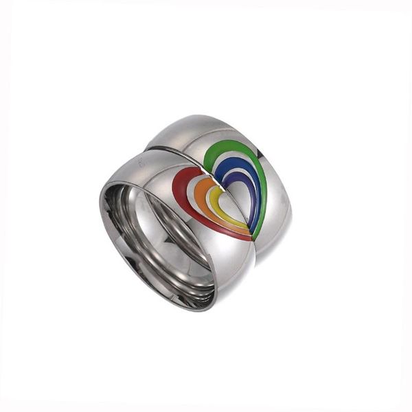 wedding rings fashion exaggeration heart-shaped couple ring stainless steel matching engagement men women jewelry gift, Slivery;golden
wedding rings fashion exaggeration heart-shaped couple ring stainless steel matching engagement men women jewelry gift, Slivery;golden