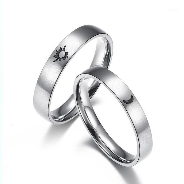 rings for women couple sun moon steel glow ring stainless steel jewelry wedding ring engagement gifts for women mens accessories1, Silver
rings for women couple sun moon steel glow ring stainless steel jewelry wedding ring engagement gifts for women mens accessories1, Silver