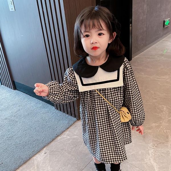 girl's dresses kids students dress for girls summer child party perform birthday princess long sleeve vestidos plaid, Red;yellow
girl's dresses kids students dress for girls summer child party perform birthday princess long sleeve vestidos plaid, Red;yellow