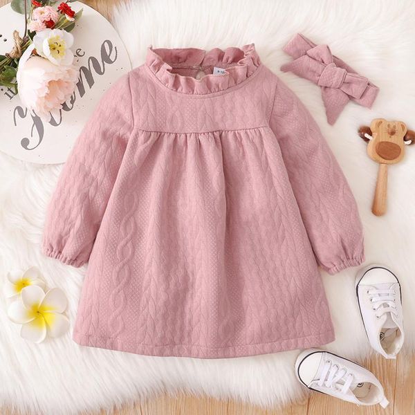 girl's dresses girls' cotton dress fashion round collar chic ruffles 2021 korean autumn winter temperament children pink princess, Red;yellow
girl's dresses girls' cotton dress fashion round collar chic ruffles 2021 korean autumn winter temperament children pink princess, Red;yellow