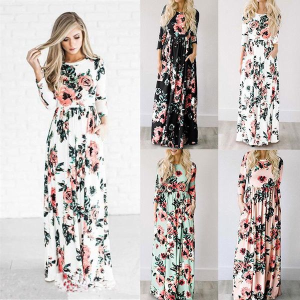 casual dresses 2021 summer long dress floral print boho beach tunic maxi women evening party sundress vestidos de festa s-3xl, Black;gray
casual dresses 2021 summer long dress floral print boho beach tunic maxi women evening party sundress vestidos de festa s-3xl, Black;gray
