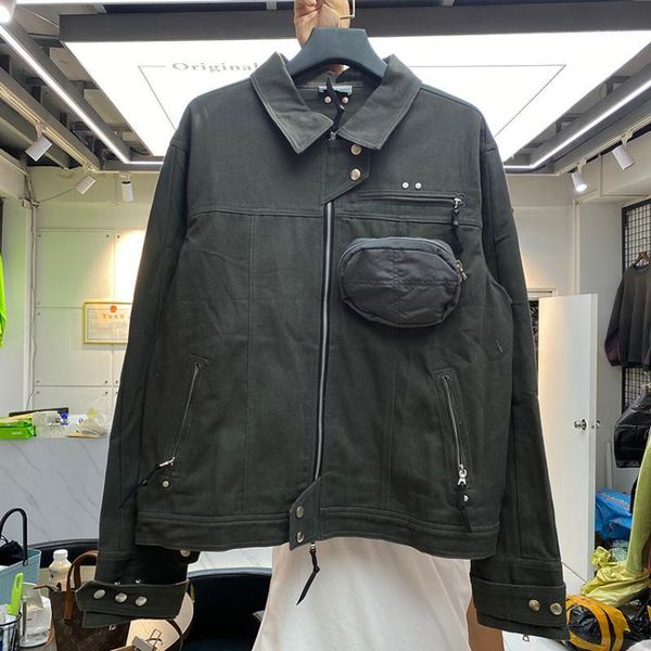 men's jackets black multi-pocket jacket men women quality heavy fabric denim coat streetwear mens fashion clothing trends, Black;brown
men's jackets black multi-pocket jacket men women quality heavy fabric denim coat streetwear mens fashion clothing trends, Black;brown