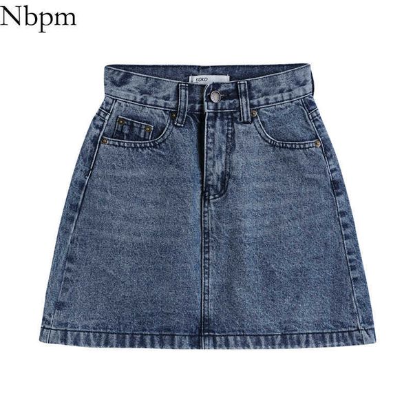 nbpm women chic fashion with blue denim pockets mini skirts stylish fit faldas mujer office lady bottoms spring summer 210529, Black
nbpm women chic fashion with blue denim pockets mini skirts stylish fit faldas mujer office lady bottoms spring summer 210529, Black