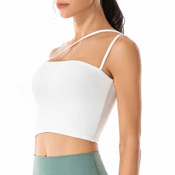 Sports Yoga Outfits Underwear Women's Caimis Tanks Shockproof Running Fitness Bra Thin Shoulder Belt Beautiful Back Suit Vest Suspender Top, Black
Sports Yoga Outfits Underwear Women's Caimis Tanks Shockproof Running Fitness Bra Thin Shoulder Belt Beautiful Back Suit Vest Suspender Top, Black