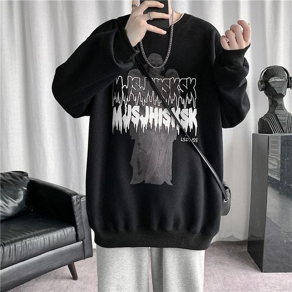 men's hoodies & sweatshirts neploha casual printed 2021 fashion woman hip hop korean streetwear male oversize hoodie, Black
men's hoodies & sweatshirts neploha casual printed 2021 fashion woman hip hop korean streetwear male oversize hoodie, Black