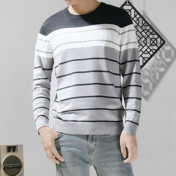 men's sweaters a685 winter men knitted sweater casual regular-fit basic classic striped home gentlemen o-neck all-match comfortable pul, White;black
men's sweaters a685 winter men knitted sweater casual regular-fit basic classic striped home gentlemen o-neck all-match comfortable pul, White;black