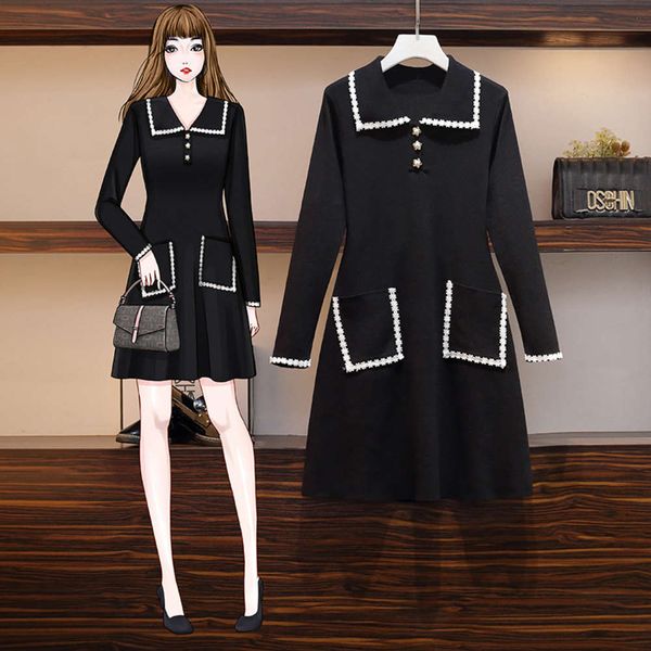 light luxury large women's fat sister autumn dress new belly 2020 small flower square collar age reduced meat covered slim foreign styl, Black;gray
light luxury large women's fat sister autumn dress new belly 2020 small flower square collar age reduced meat covered slim foreign styl, Black;gray