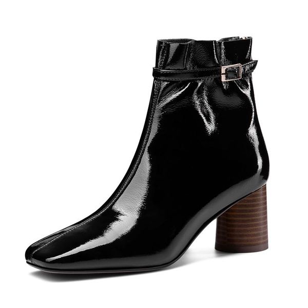 boots elegant autumn and winter shoes for women genuine leather high heels woman wedding party ankle, Black
boots elegant autumn and winter shoes for women genuine leather high heels woman wedding party ankle, Black