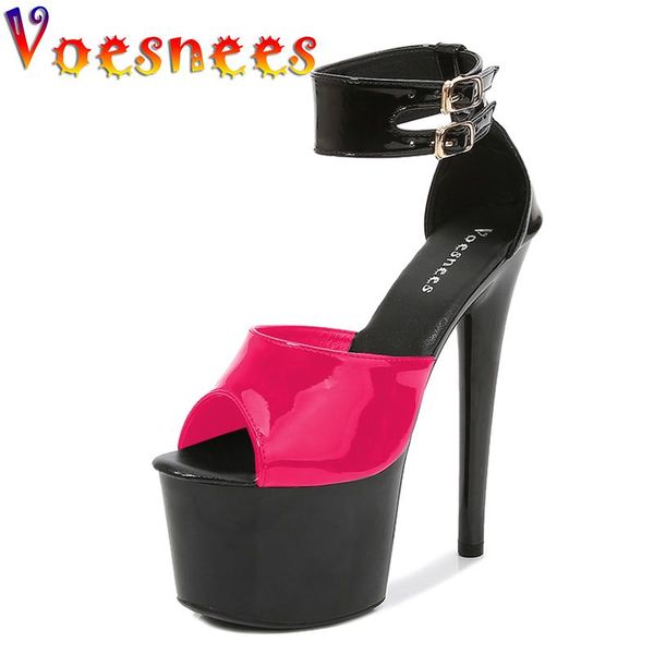 2021 women shoe sandals club platfrom high-heels girl show sandals mixed colors thin heels 20cm pole dance stripper shoes, Black
2021 women shoe sandals club platfrom high-heels girl show sandals mixed colors thin heels 20cm pole dance stripper shoes, Black