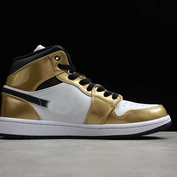 (boxed) men's jumpman 1 basketball shoes and women's golden white casual sports
(boxed) men's jumpman 1 basketball shoes and women's golden white casual sports