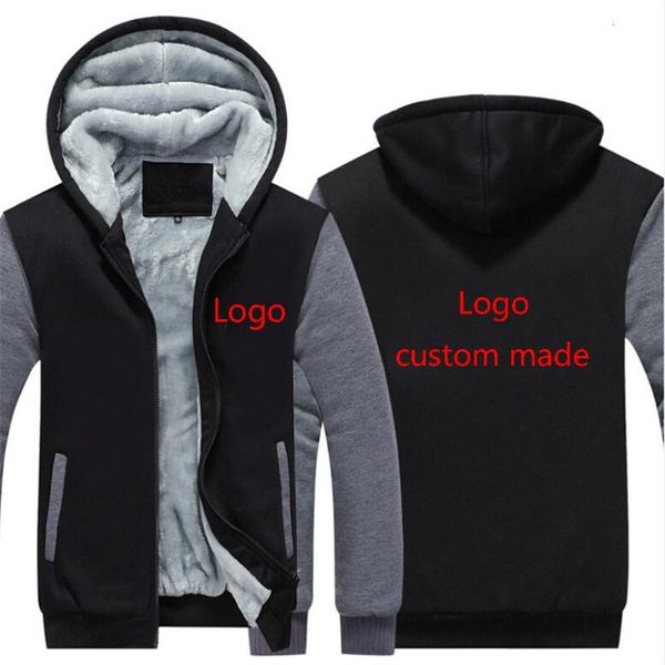 men's hoodies & sweatshirts winter streetwear zipper sweatshirt tracksuit college coat print any logo custom made thicken jacket sport, Black
men's hoodies & sweatshirts winter streetwear zipper sweatshirt tracksuit college coat print any logo custom made thicken jacket sport, Black