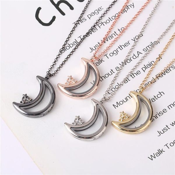 pendant necklaces 1pc metal cute moon with stars charms making handcraft glass locket women gift jewelry supplies, Silver
pendant necklaces 1pc metal cute moon with stars charms making handcraft glass locket women gift jewelry supplies, Silver
