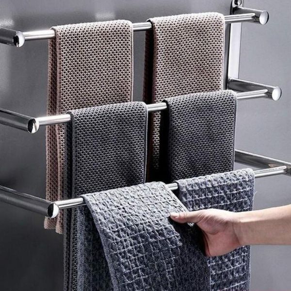 punch-304 towel rack toilet rack toilet towel bathroom kitchen stainless steel hanging bar wall-mounted g8103
punch-304 towel rack toilet rack toilet towel bathroom kitchen stainless steel hanging bar wall-mounted g8103